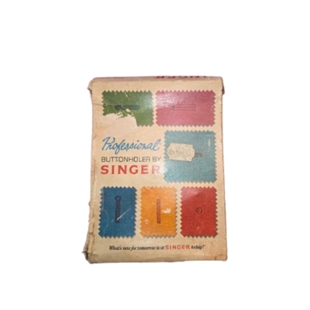 Singer Professional Buttonholer - Multicolor